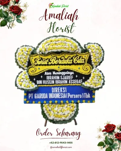 Papan Bunga Duka di Ciater